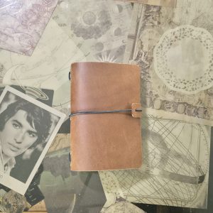 Travel Journal A6 Simple Cuero Café Graso