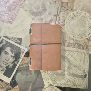 Travel Journal A6 Triple Cuero Café graso