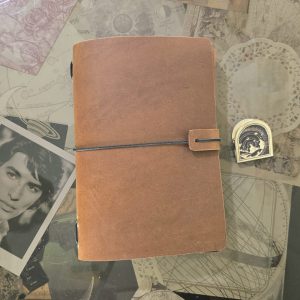 Travel Journal A5 Simple Cuero Café Graso